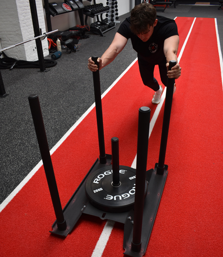 Power sled RT Training gym Leuven